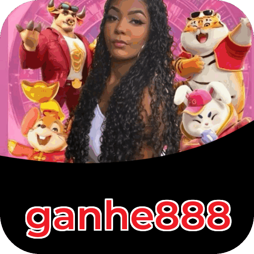 Interface do aplicativo ganhe888 mostrando jogos disponíveis no iOS e Android